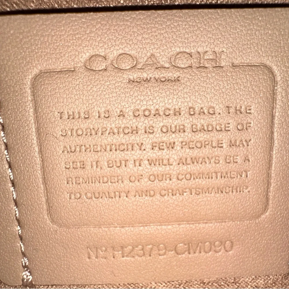 Coach Large Morgan Square Crossbody Bag in Chalk - Picture 12 of 13